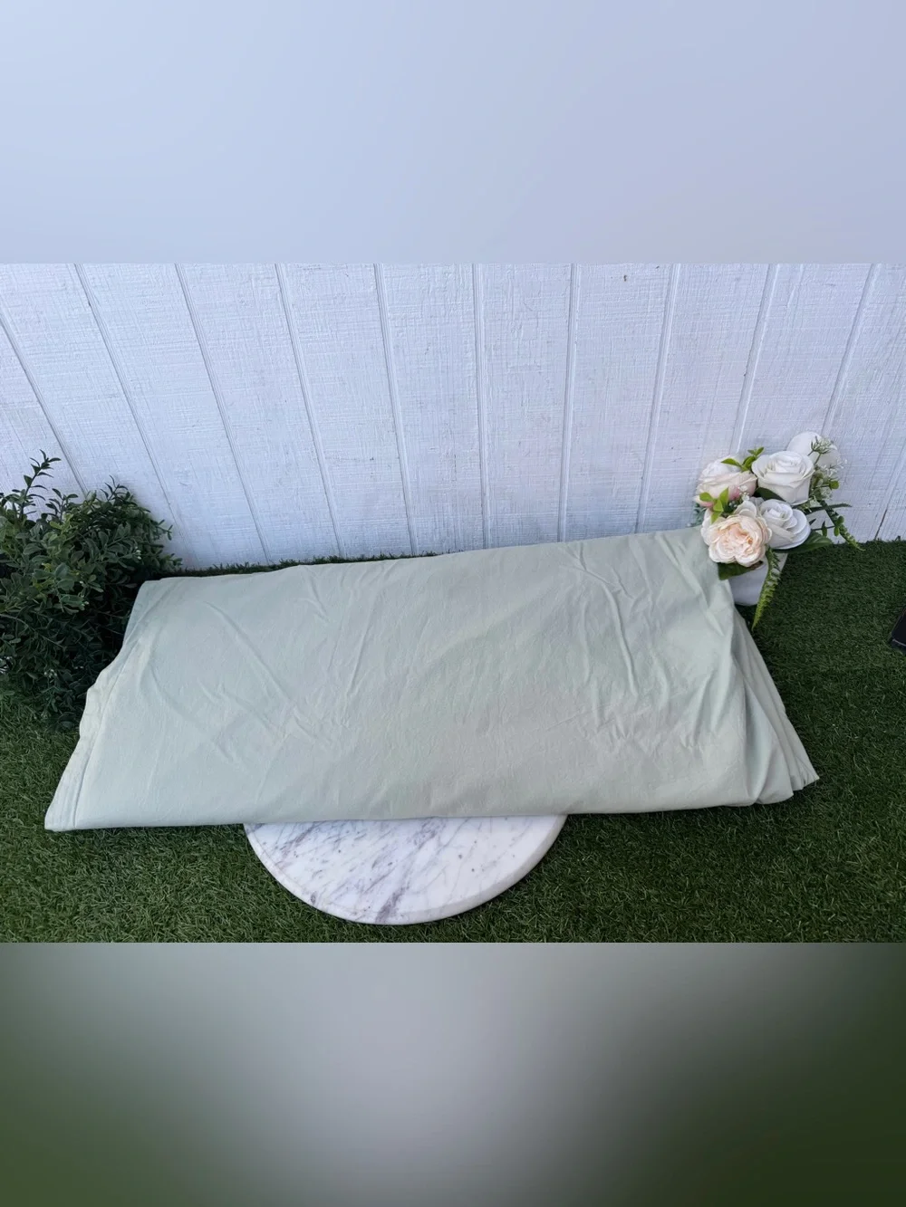 PARACHUTE Percale Duvet Cover Organic Cotton Comforter New King Cal King Sage